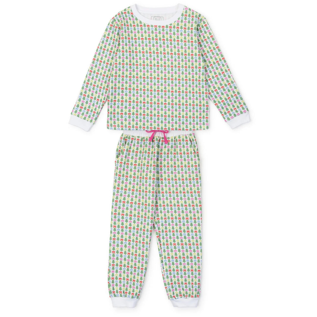 Edie Girls Sweatshirt Set-Tree Topper Bows