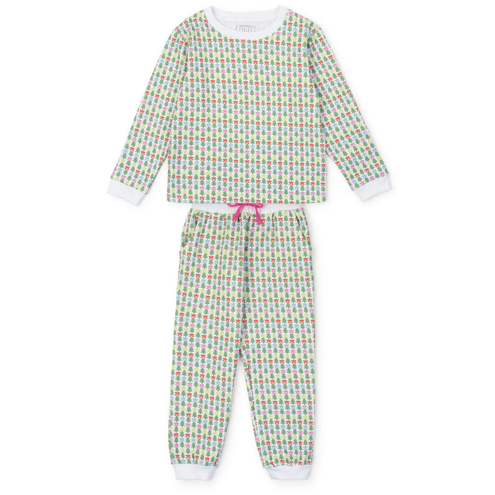 Edie Girls Sweatshirt Set-Tree Topper Bows