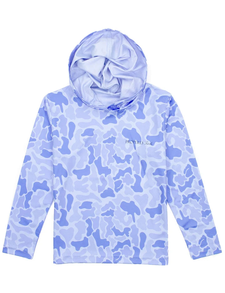 Sportsman Perf LS Hoodie-River Camo