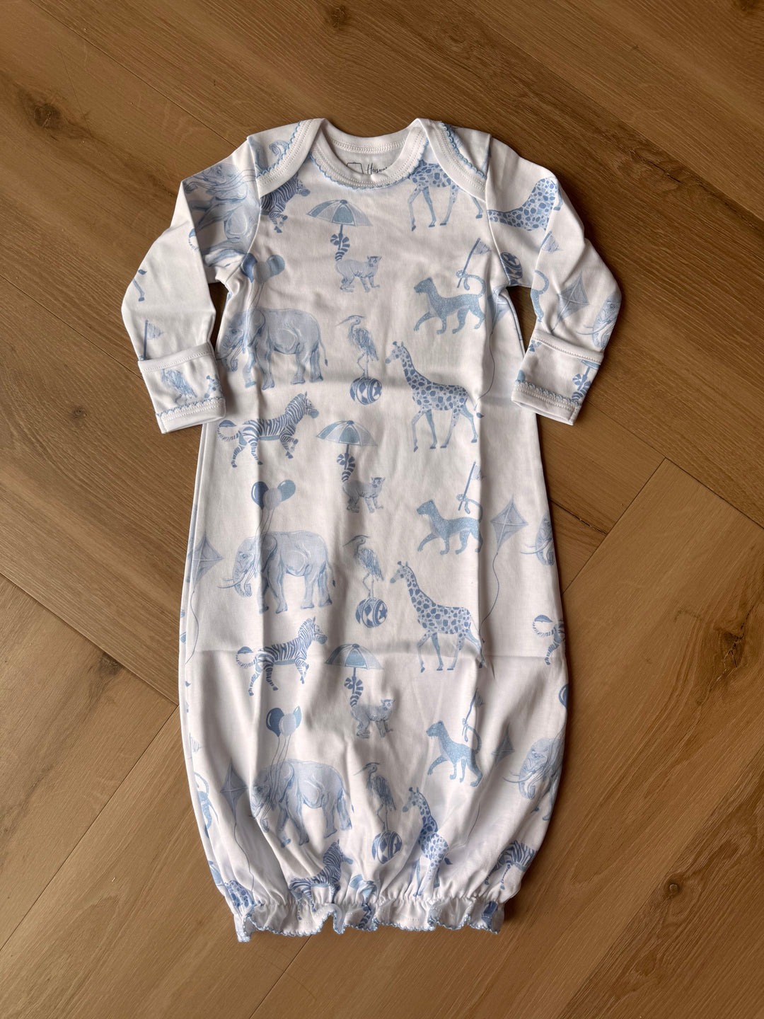 Blue Bubblegum Safari Gown