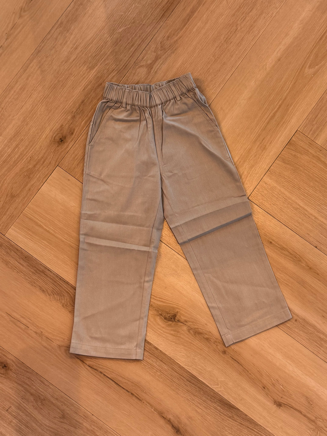 Elastic Pants-Simply Taupe