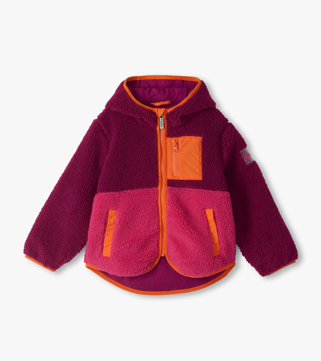 Raspberry Radiance Sherpa Jacket