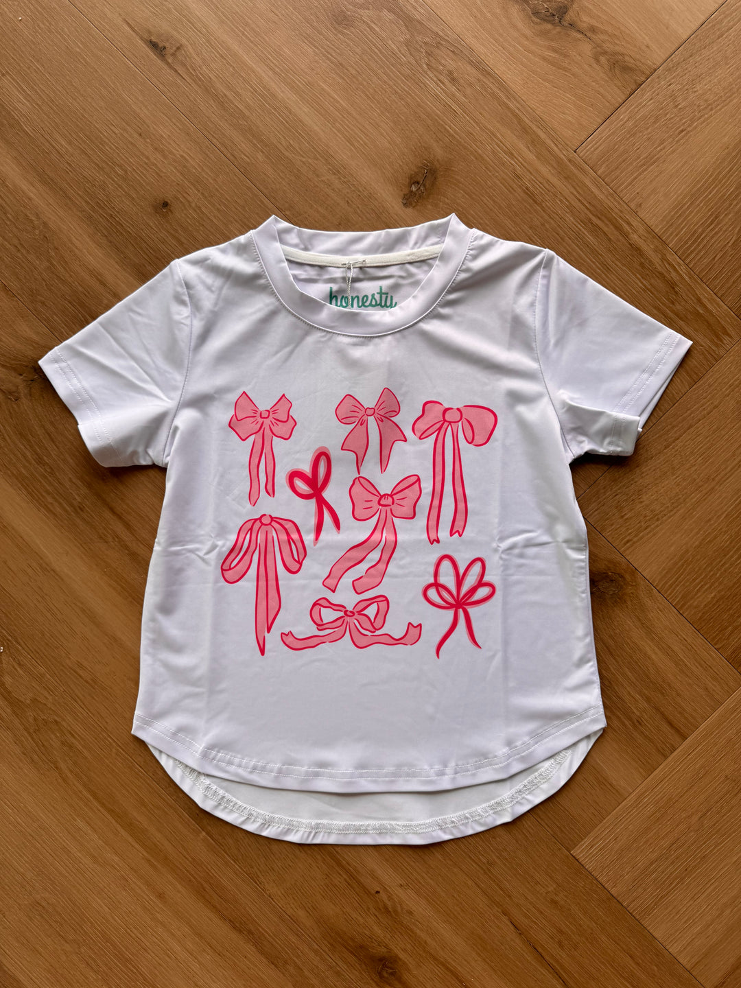 Performance Pink Bows Tee
