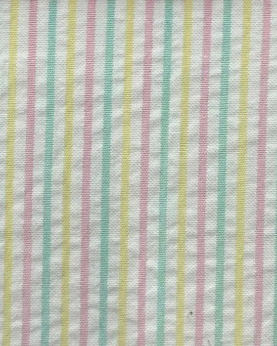 Maggie Bloomer/Short Set-Spring Seersucker Stripe