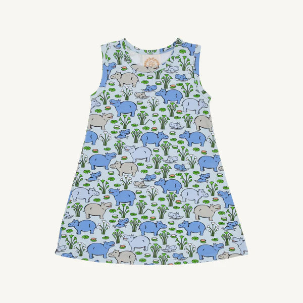 Sleeveless Polly Play Dress-Bal Harbour Hippo