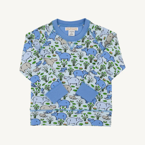 Cassidy Crewneck-Bal Harbour Hippo