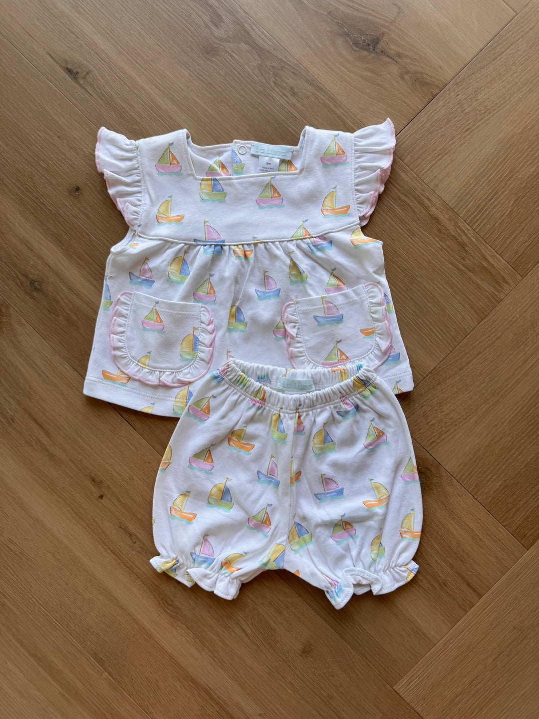 Sailboat Bloomer Set