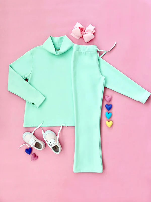 Prepletic Patty Pants-Sea Island Seafoam