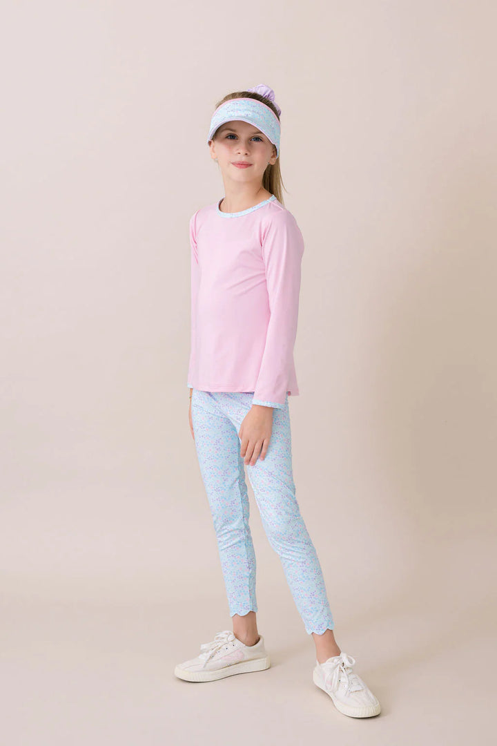 Taylor T LS-Pink/Frosted Floral