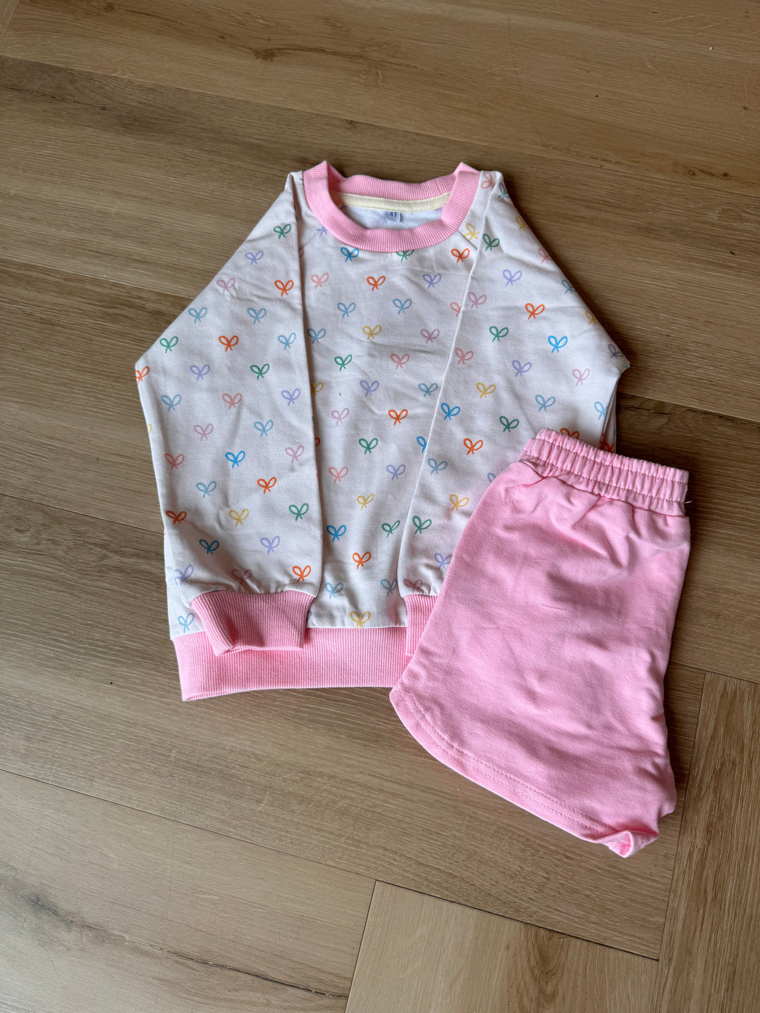 Sweatshirt Set-Multi Bows