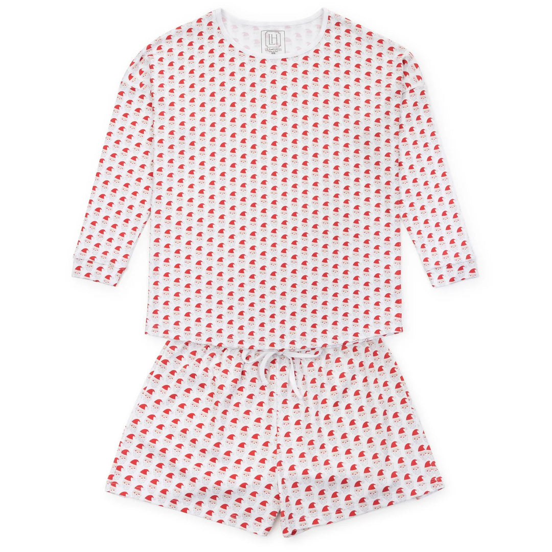Anna Women’s LS Short Set-Whimsical Santa