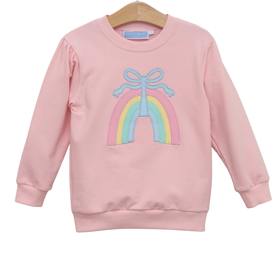 Rainbow French Terry Pullover