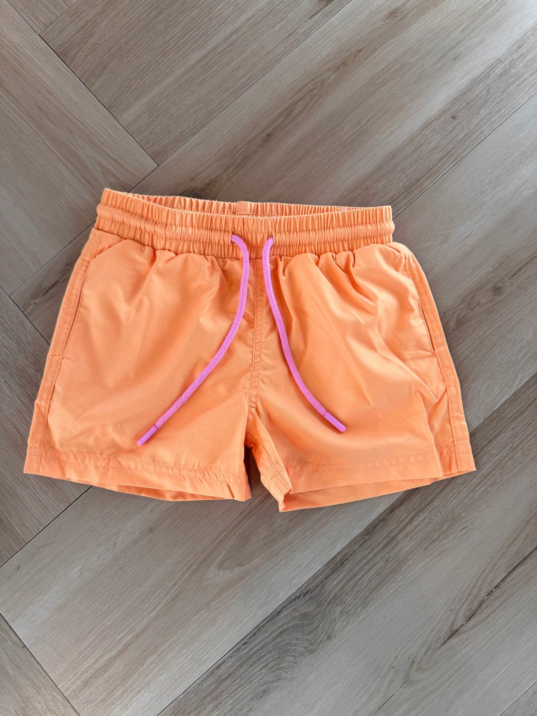 Orange Swim Trunk