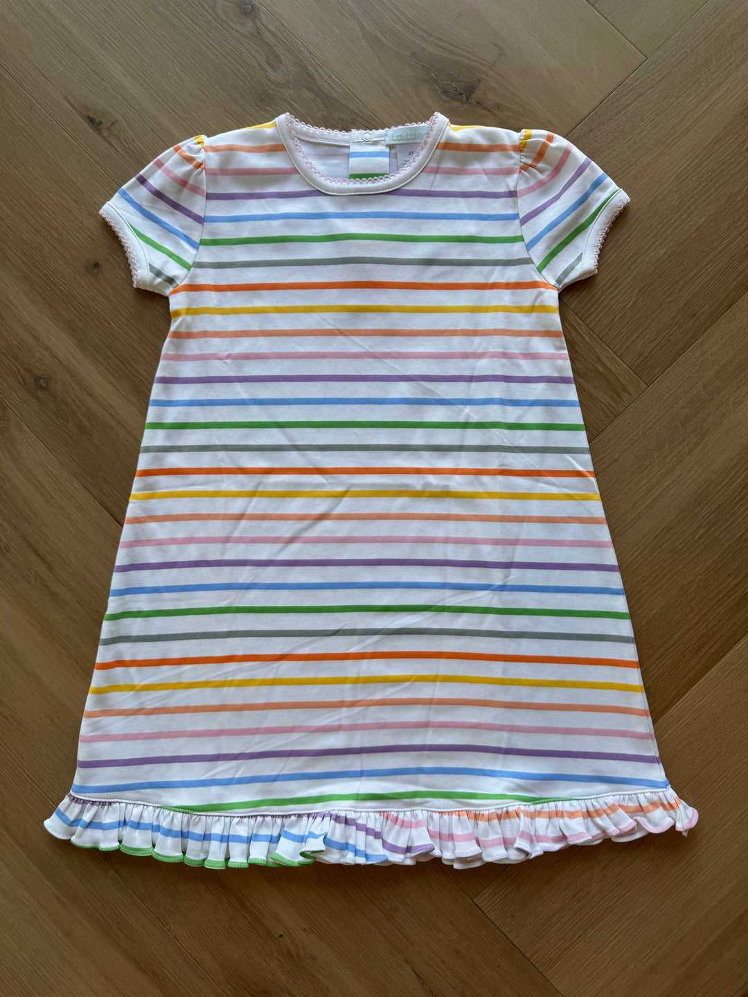 Rainbow Stripe Gown