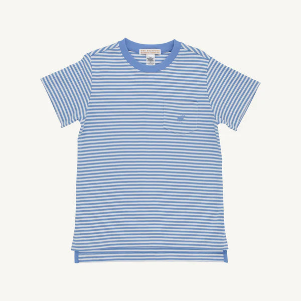 Carter Crewneck-Sunrise Blvd Blue Stripe
