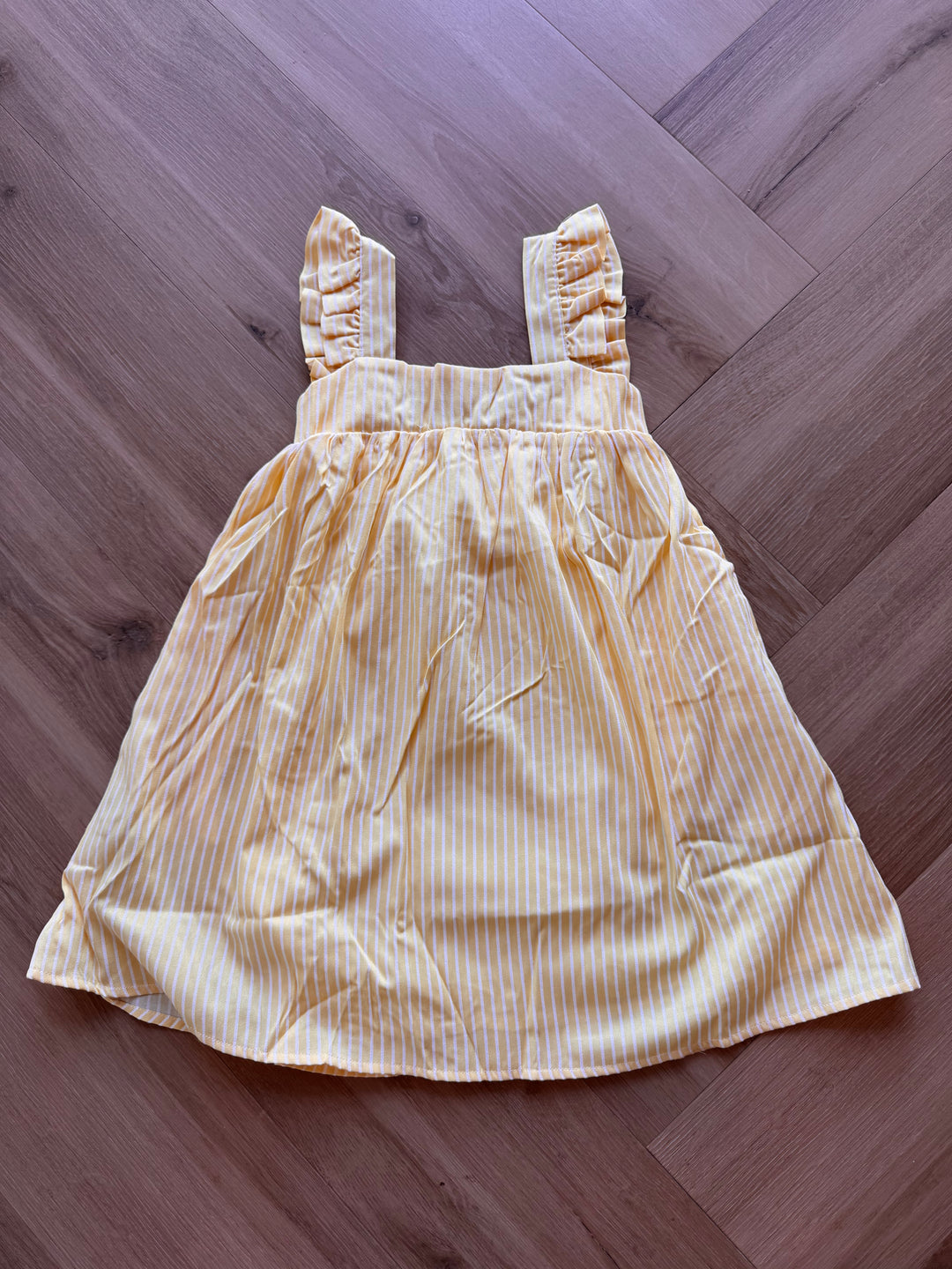 Yellow Sleeveless Dress
