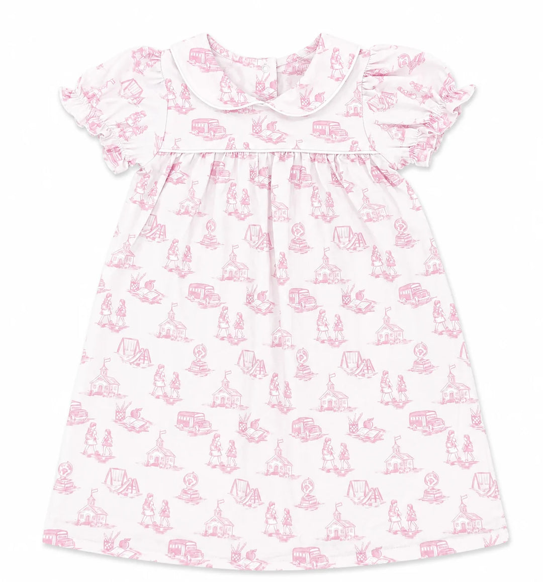 Ansley Dress- Piedmont Prep Toile