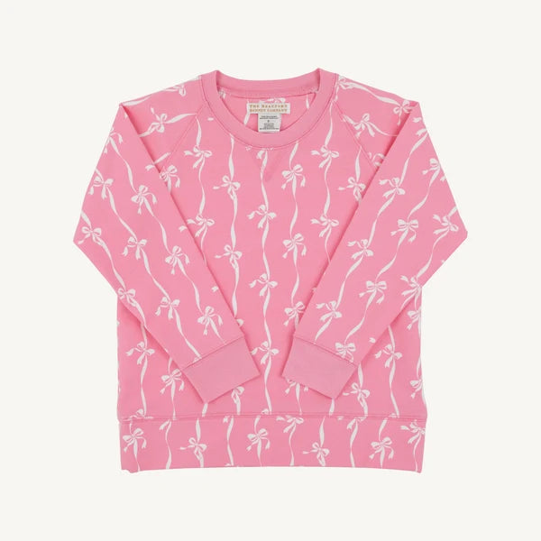 Cassidy Comfy Crewneck-Bell Court Bows