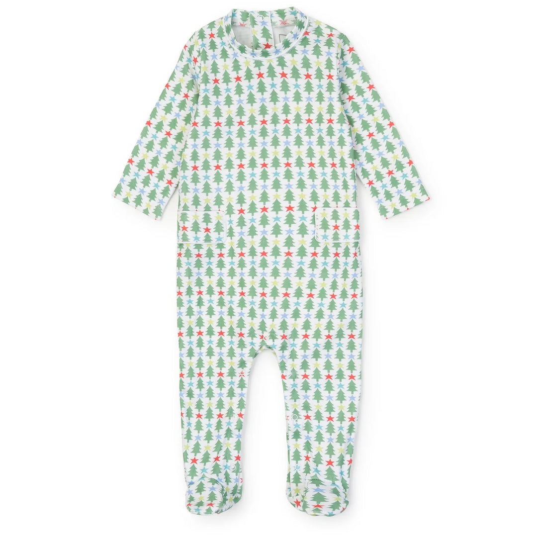 Preston Romper-Tree Topper Stars