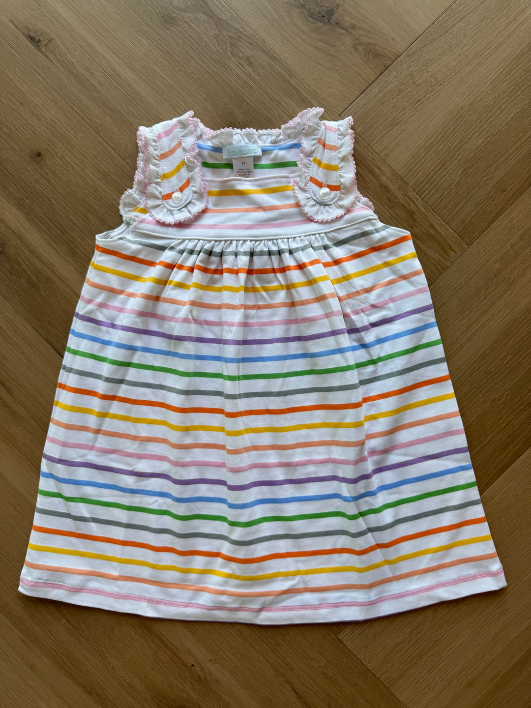 Rainbow Stripe Dress