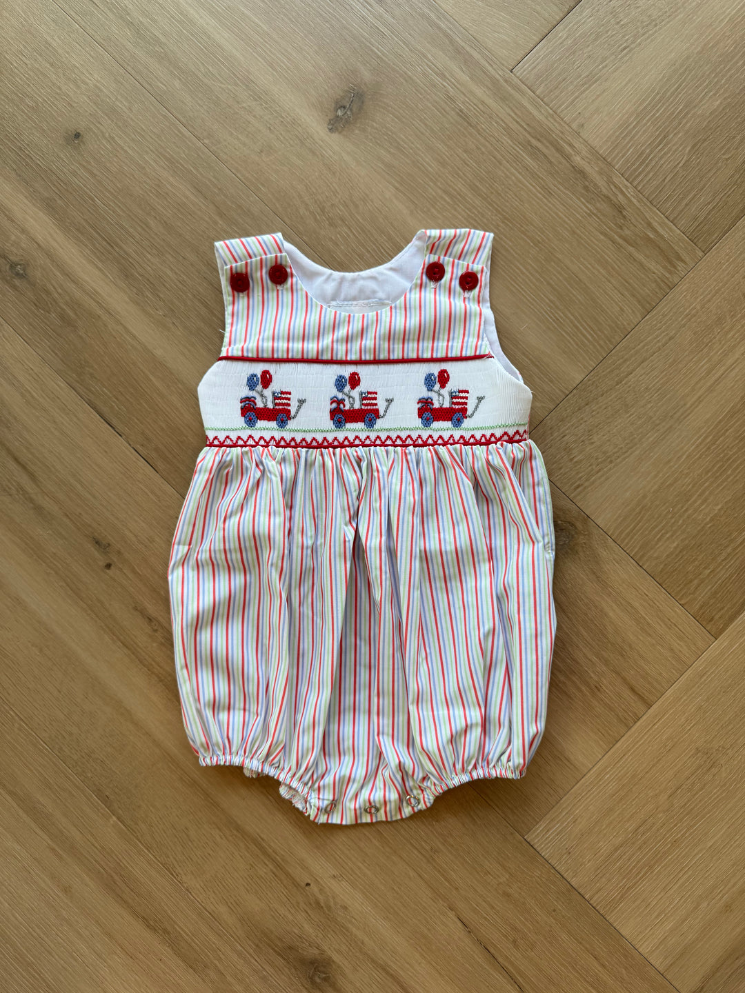 Ted Boys Patriotic Wagon Bubble