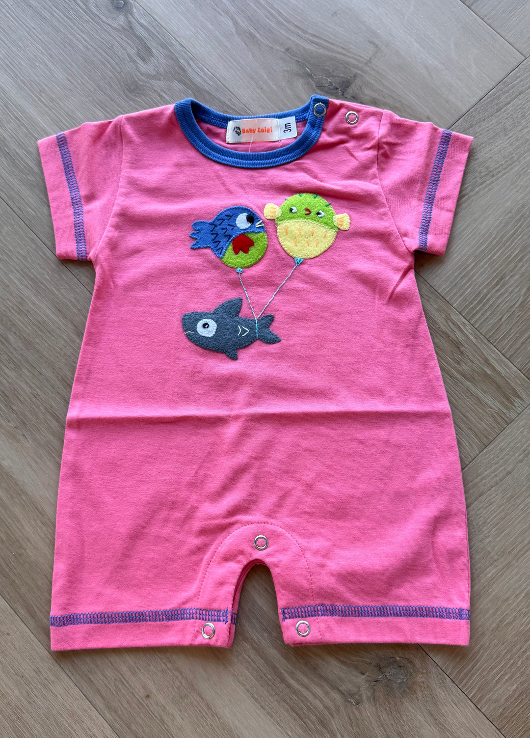 Blowfish & Shark Romper