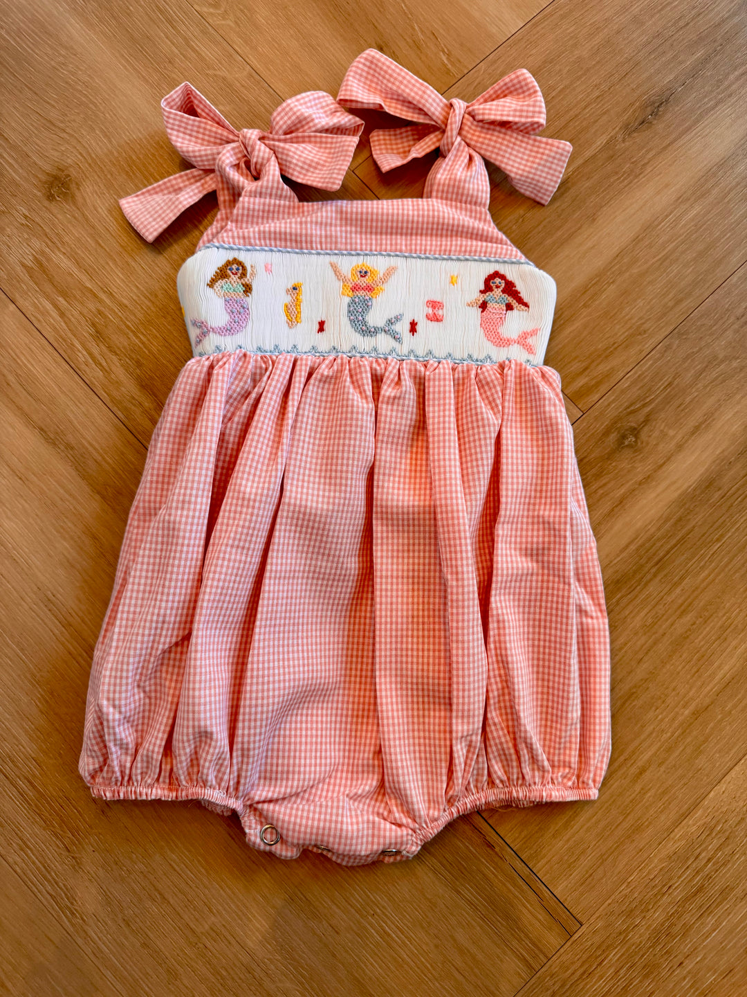 Mermaid Smocked Bubble