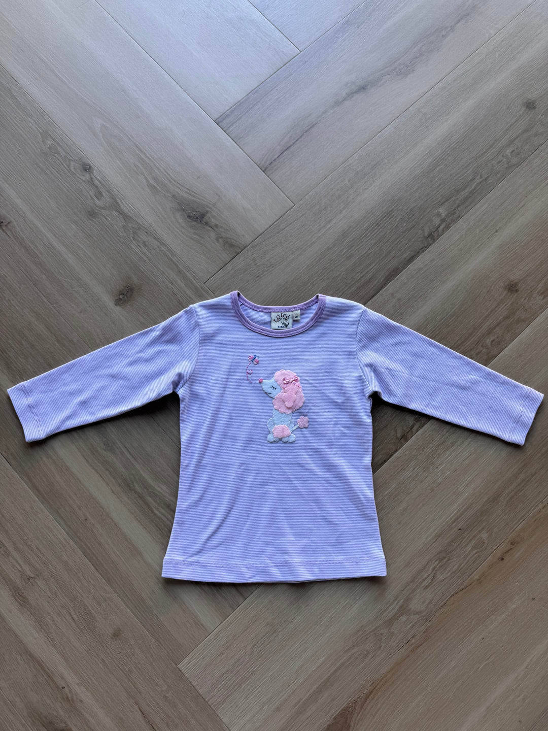 Lavender Poodle Top
