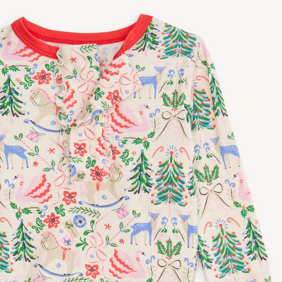 Sugar Plum Dreams Modal Footie