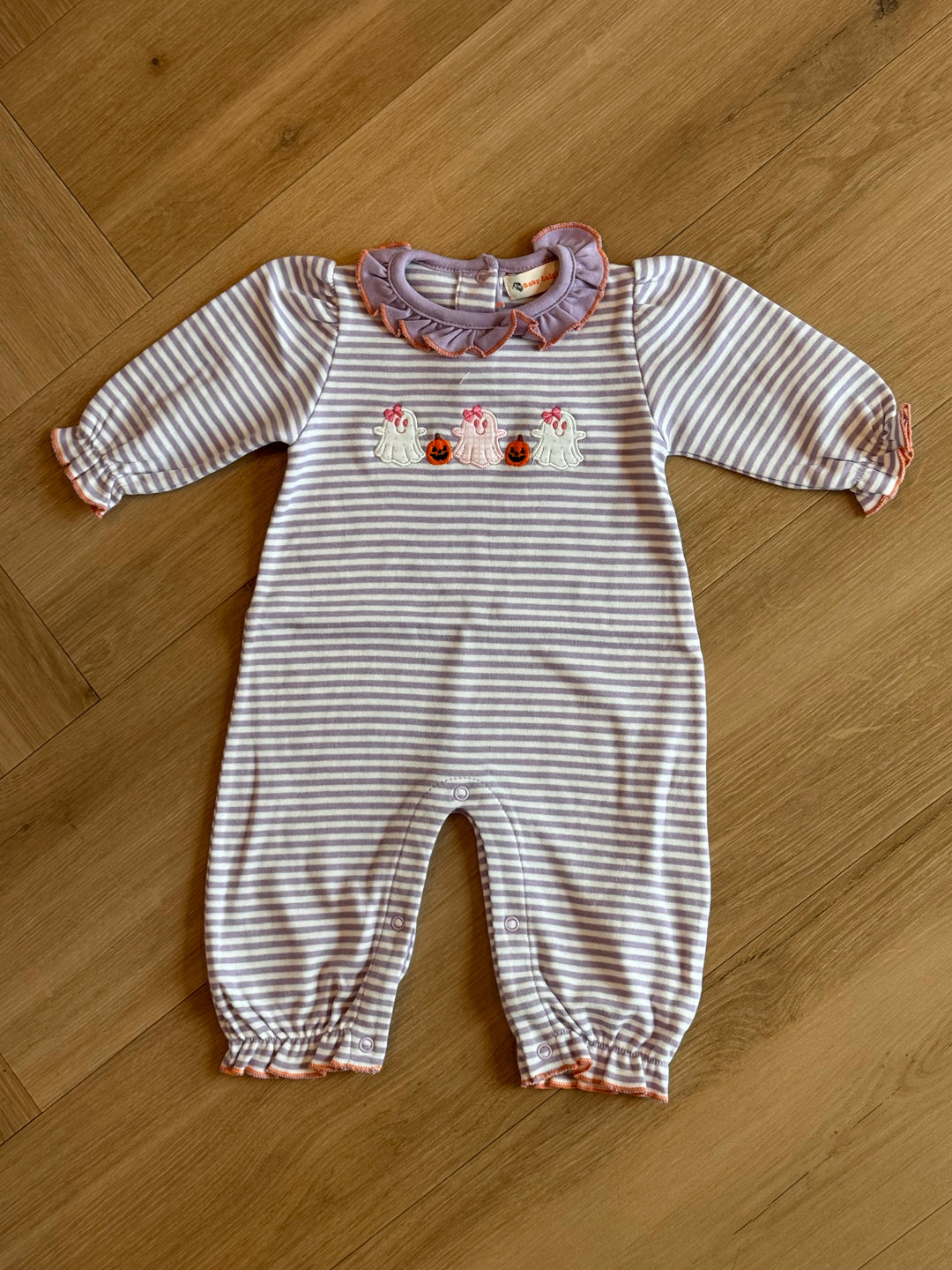 3 Ghosts Lavender Romper