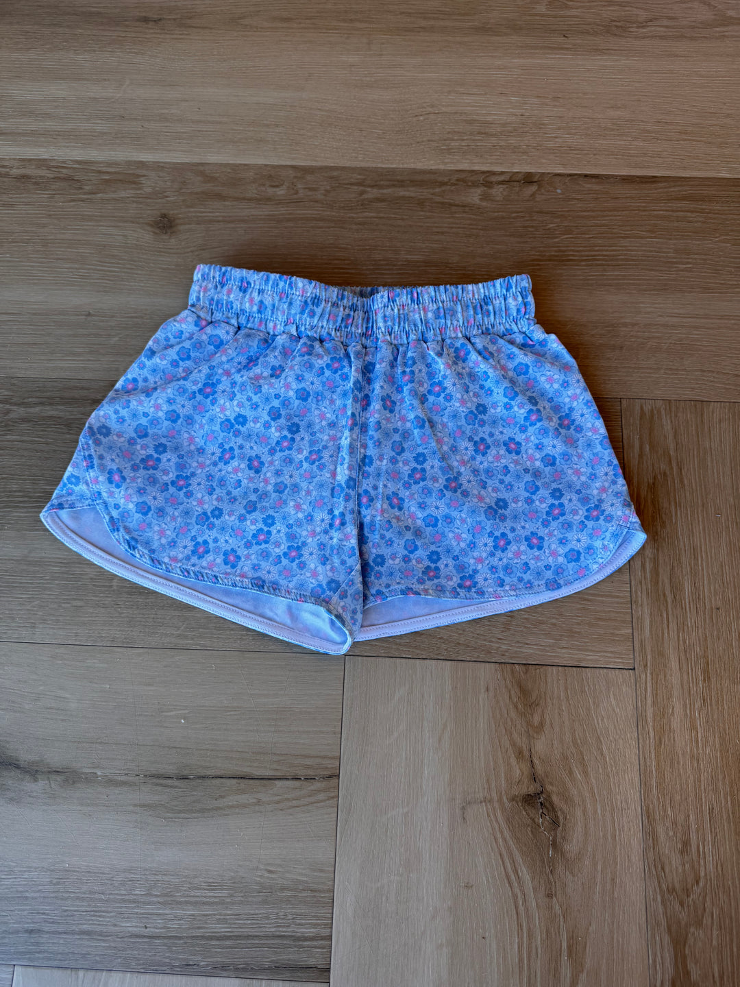 Shorts-Blue Floral