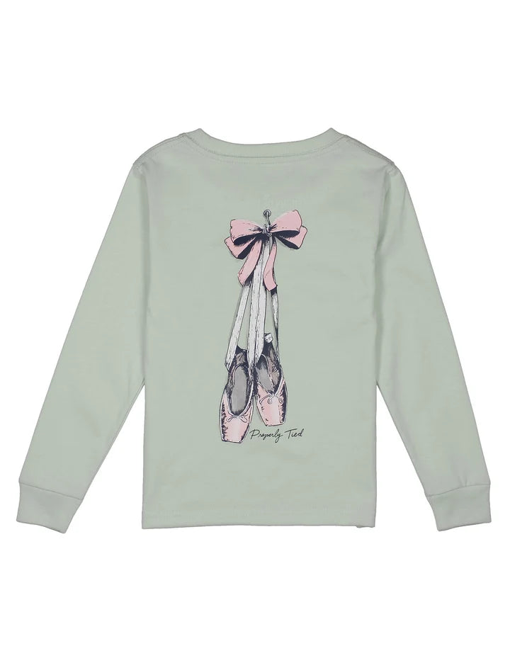 Ballet LS Tee Pale Mint