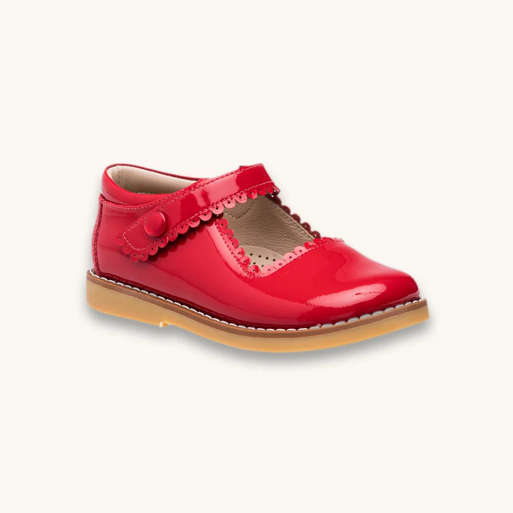Mary Jane-Red Patent