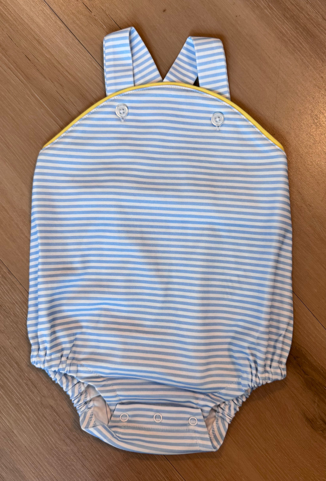 Louie Bubble-Blue & White Stripe