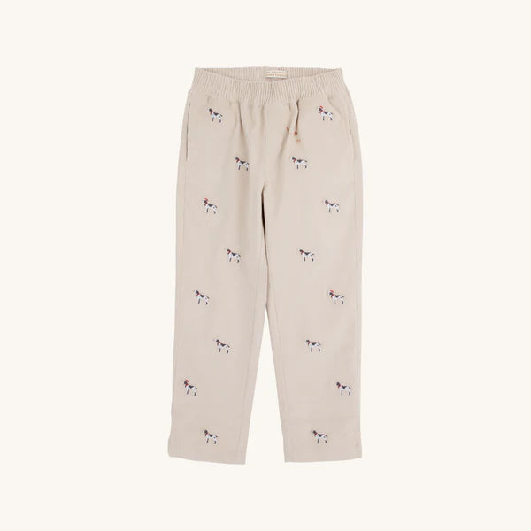 Critter Sheffield Pants-Santa Dogs