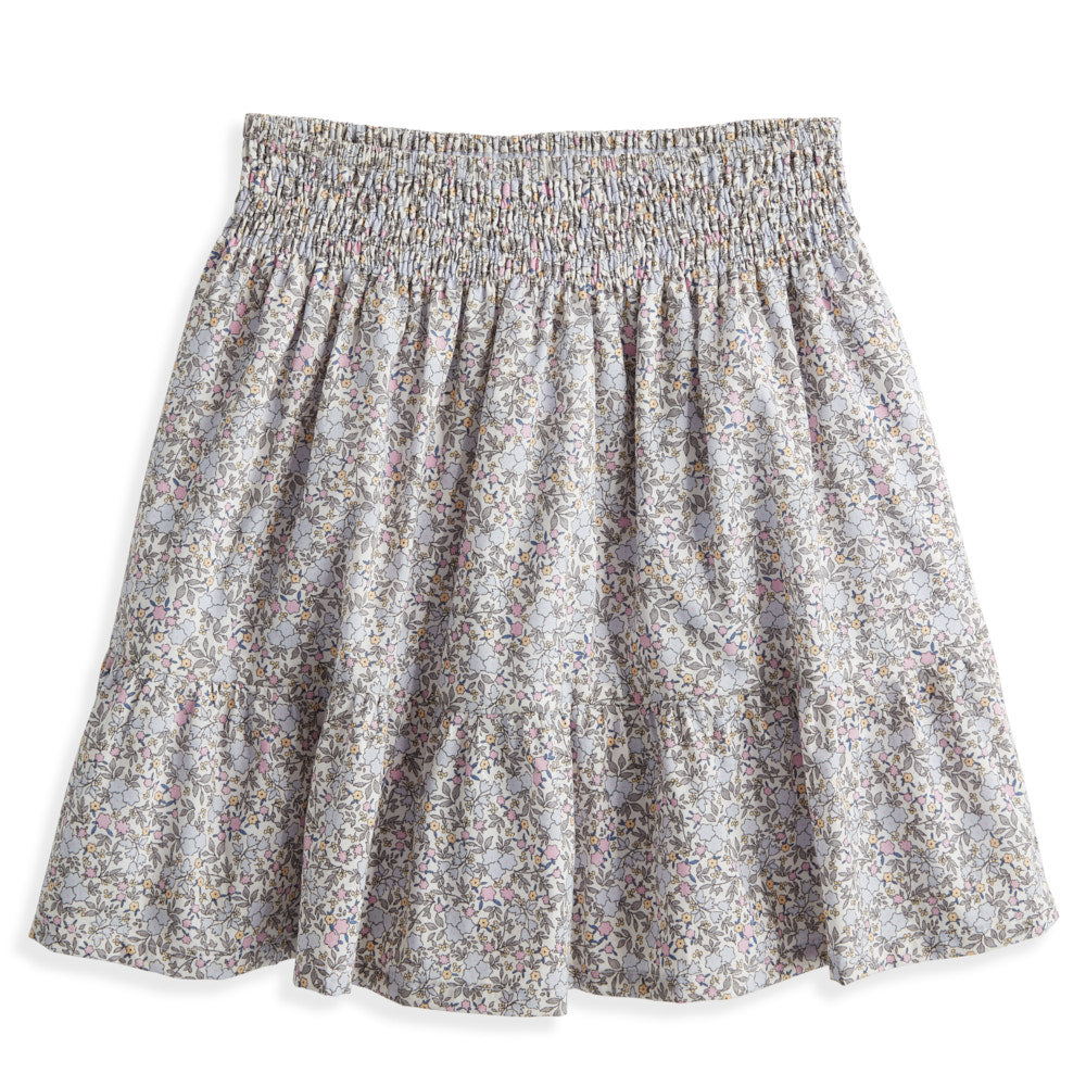 Smocked Skirt Greyfield Floral