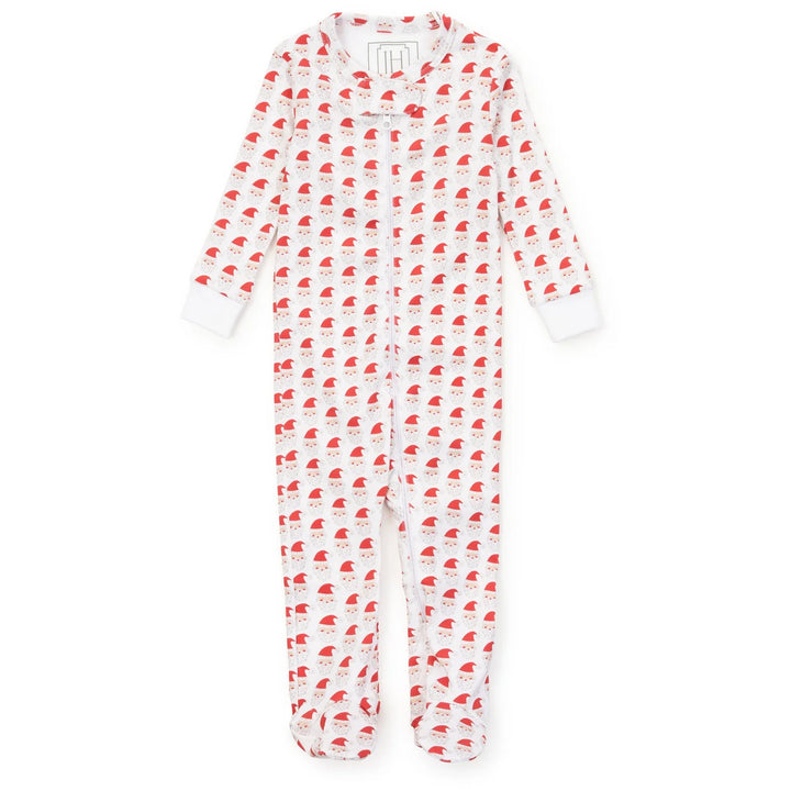 Parker Zipper PJ-Whimsical Santa