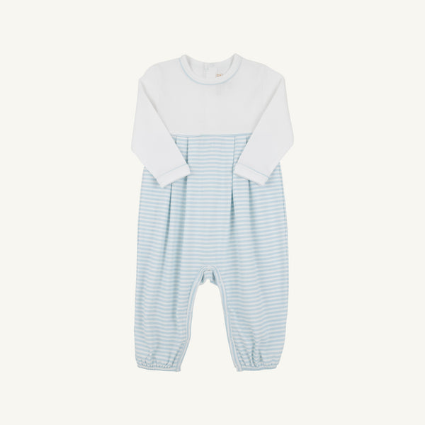 LS Bradford Romper-WAW/Buckhead Blue Str