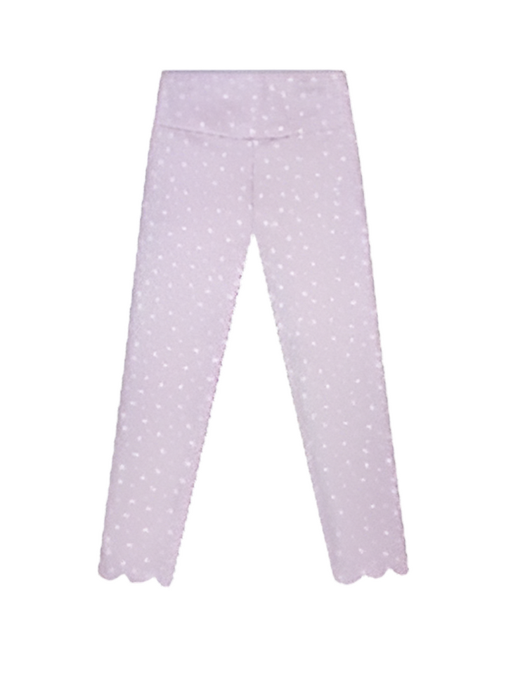 Sadie Scallop Legging-Be Mine