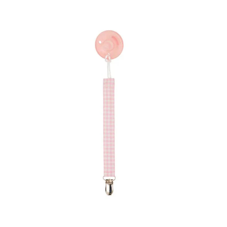 Parker Paci Clip-Palm Beach Pink Greenbrier Gingham
