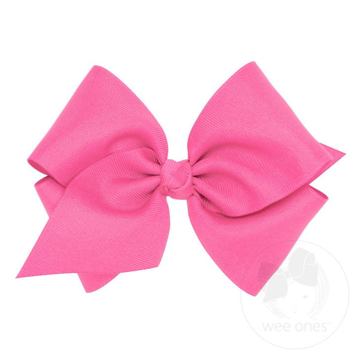 Mini King Classic Grosgrain Bow