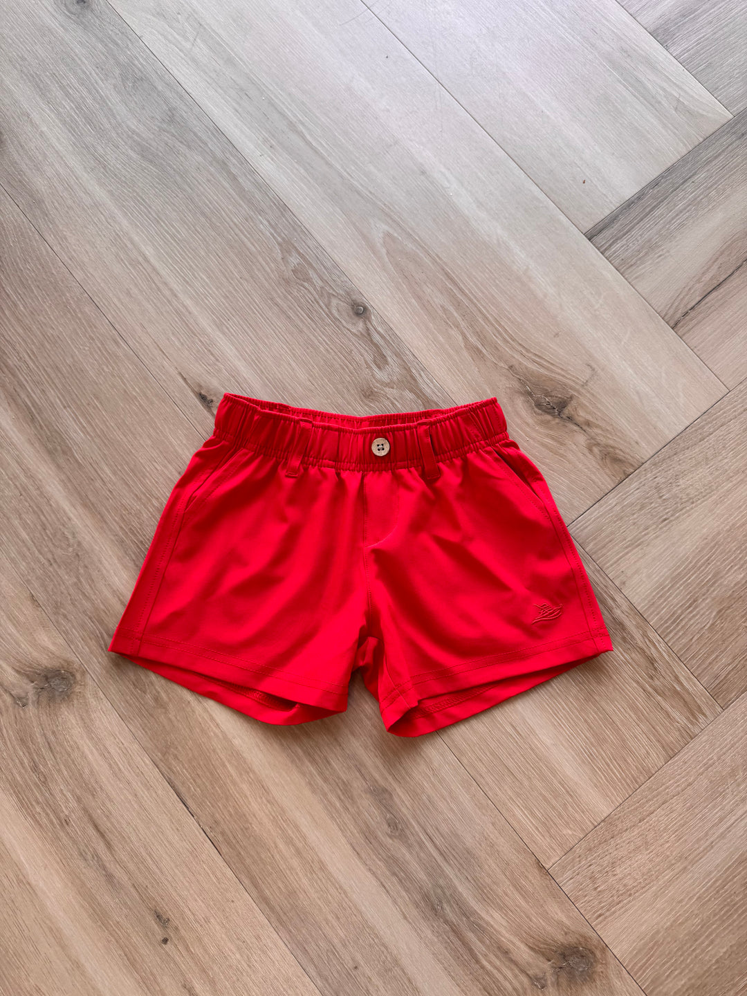 Performance Play Shorts-Red