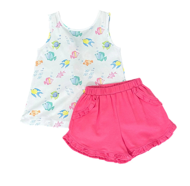 Kinley Bloomer/Shoet Set-O’Fishally Summer