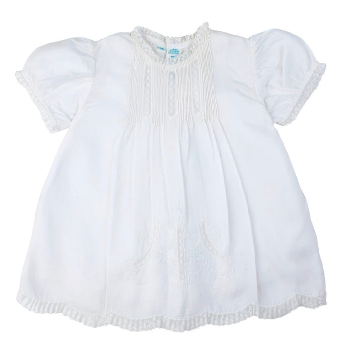 White Detailed Lace Slip Dress