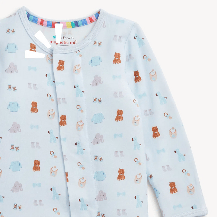 Nursery Nostalgia Blue Footie