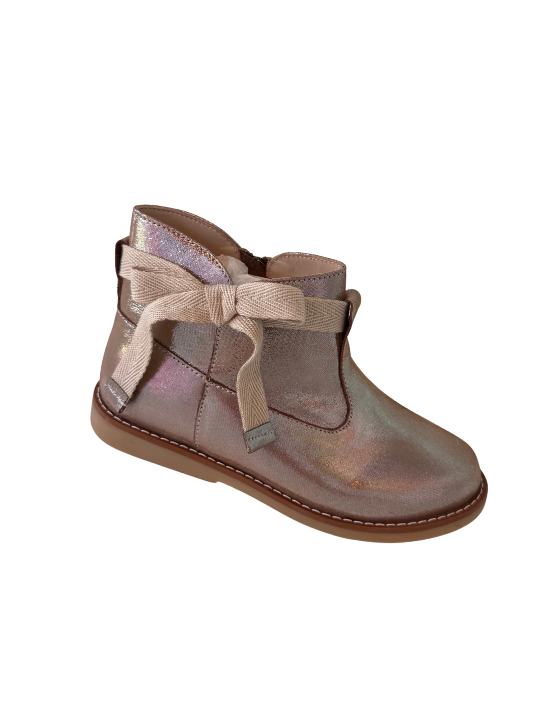 Sunny Bootie w/Bow-Blush