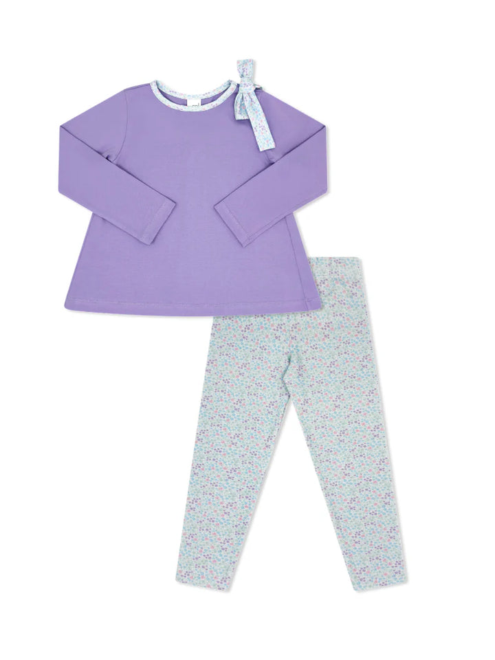 Madeline Legging Set-Lilac Lav/Frosted Floral