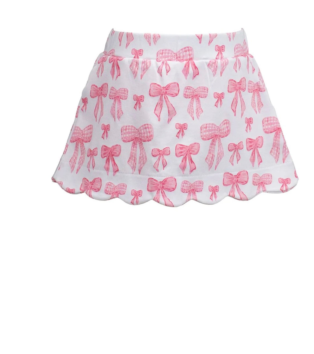 Grosgrain Scallop Skort