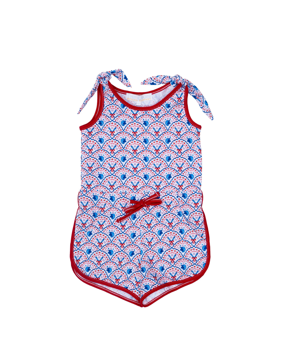 Kinsley Romper-Little League Lovely