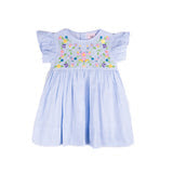 Fiesta Ole Ole Dress-Blue